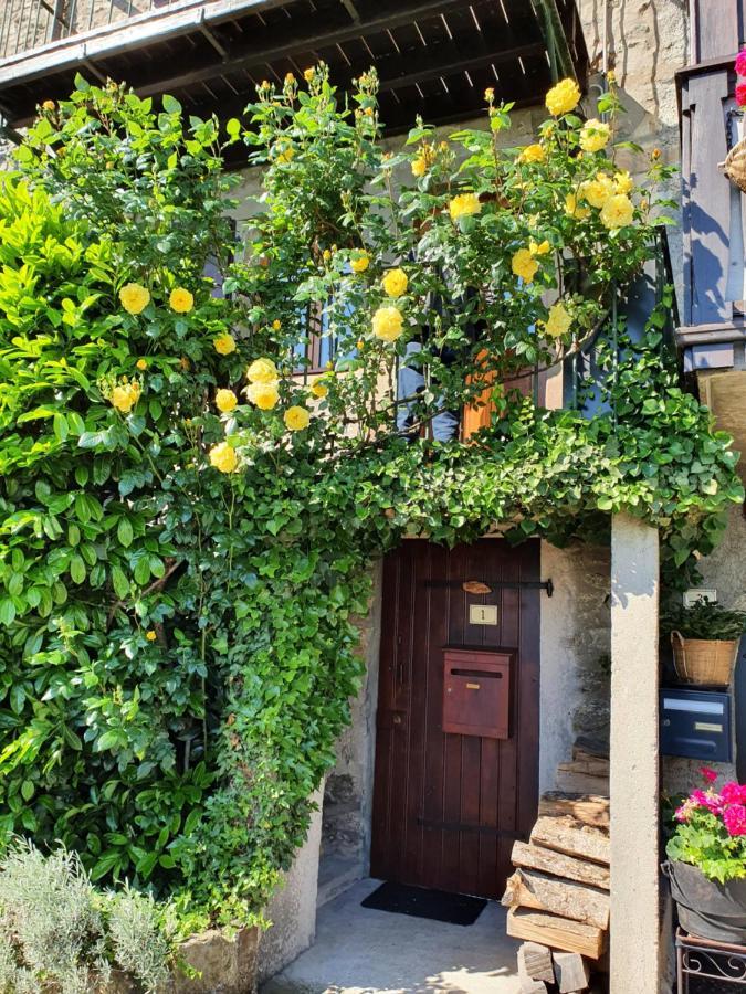 A Room With A View - Maisonnette Dans Bourg Medieval Au Bord Du Lac Leman イヴォワール エクステリア 写真